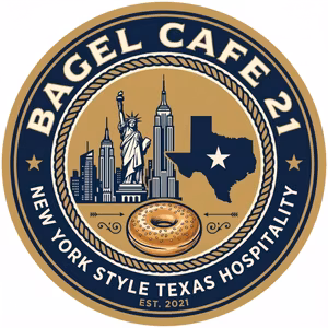 Bagel Cafe 21 logo