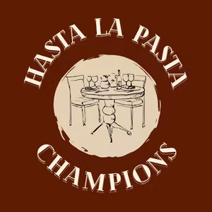 Hasta La Pasta Champions logo