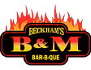 B and M Bar B Que logo