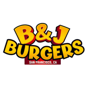 B and J Burgers logo
