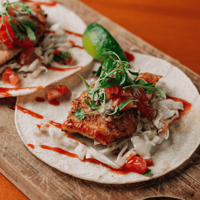 BLACKENED FISH TACOS