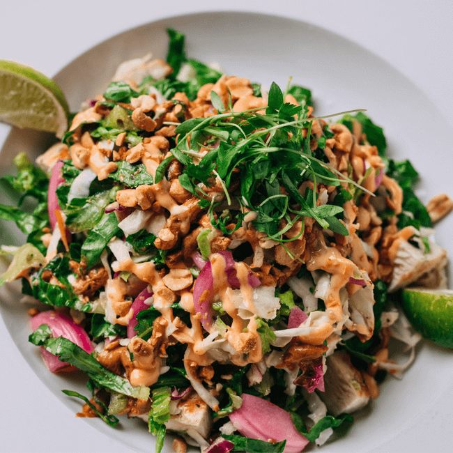 THAI PEANUT CHICKEN CHOP