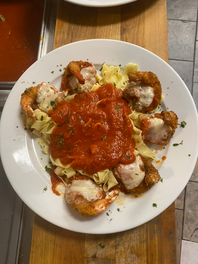 JUMBO SHRIMP PARMIGIANA