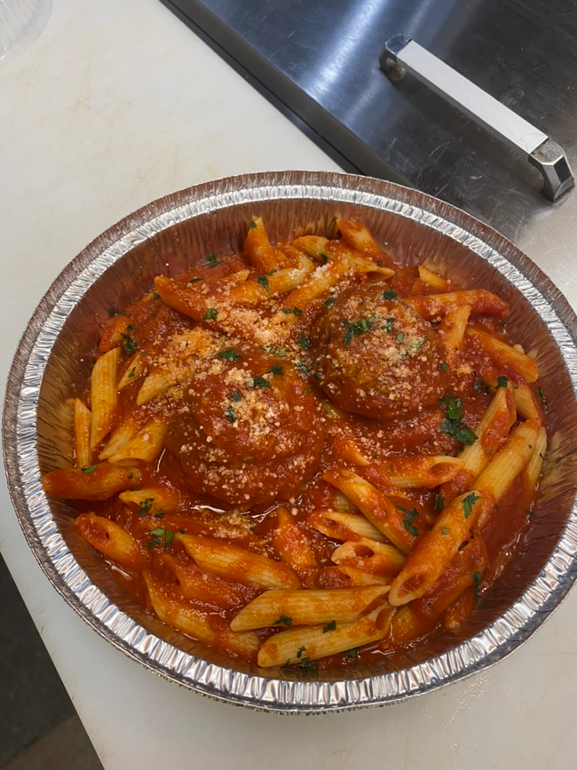 PASTA WITH MEATBALL