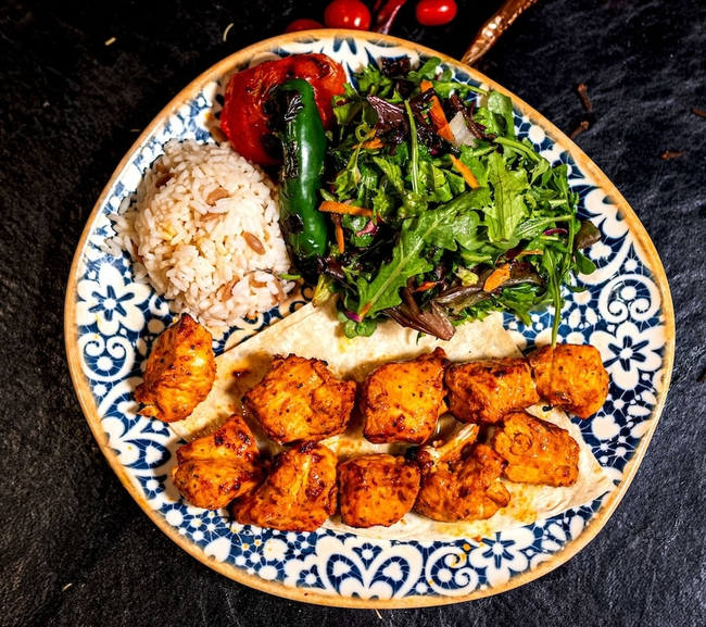 Chicken Shish Plate (TS)