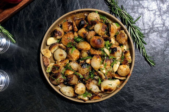 Roasted Grilled Onion - Garlic