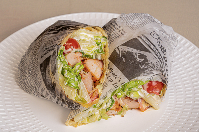 Grilled chicken Caesar Wrap TO GO
