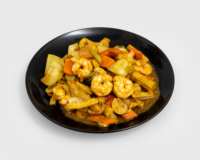 .Shrimp w Curry Sauce