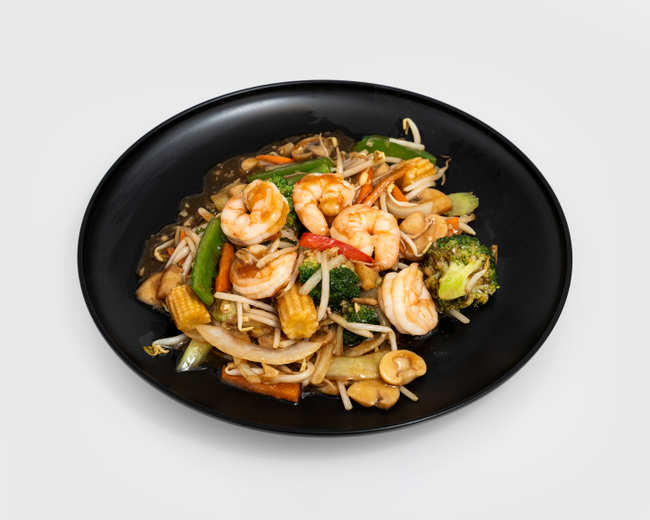 .Shrimp w Veg & Oyster