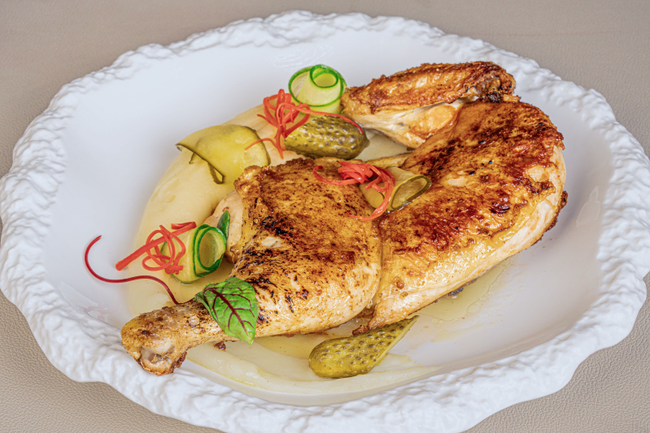 BRICK CHICKEN TO GO