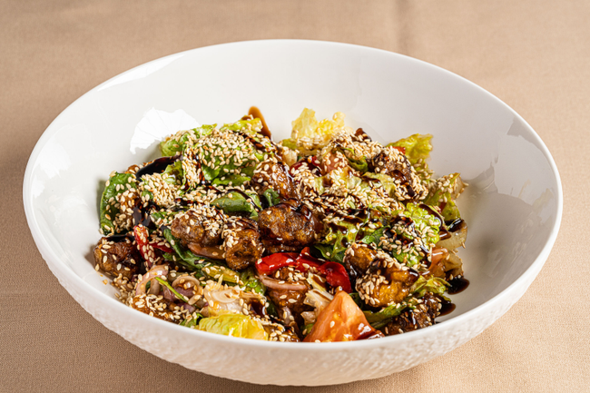 Crispy Eggplant Salad TO GO