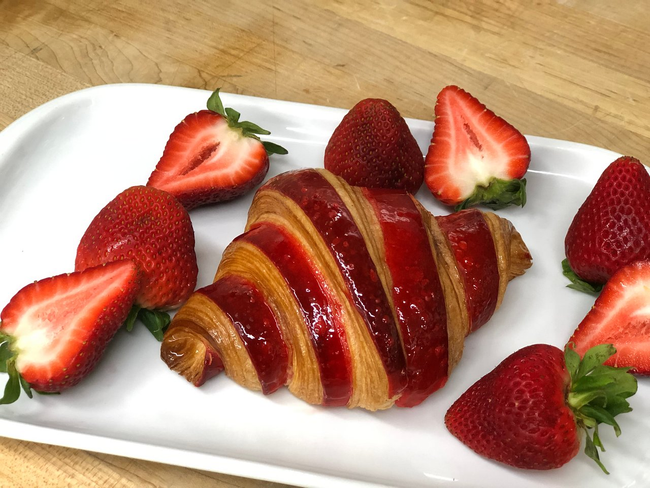 STRAWBERRY FILLED CROISSANT