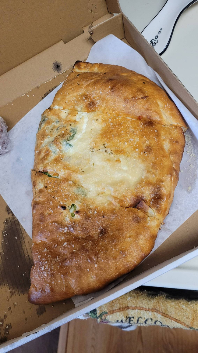 Buffalo Chicken Calzone