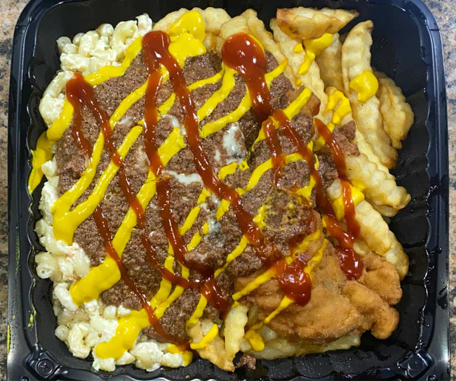 Cheeseburger Plate