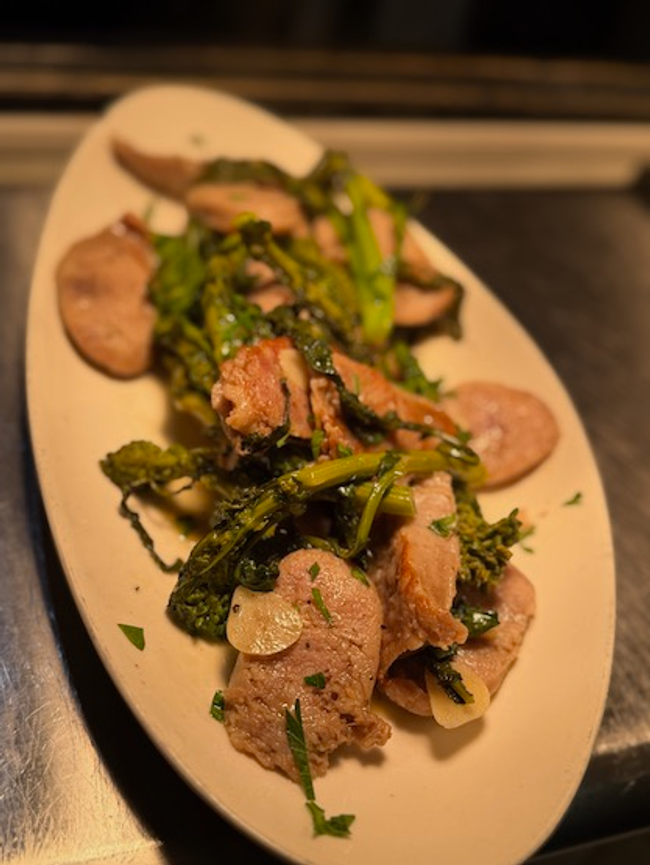 BROCCOLI RABE & SAUSAGE