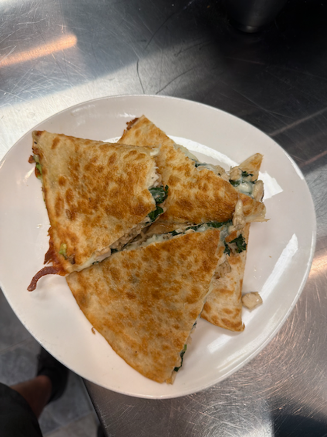 CHICKEN QUESADILLA