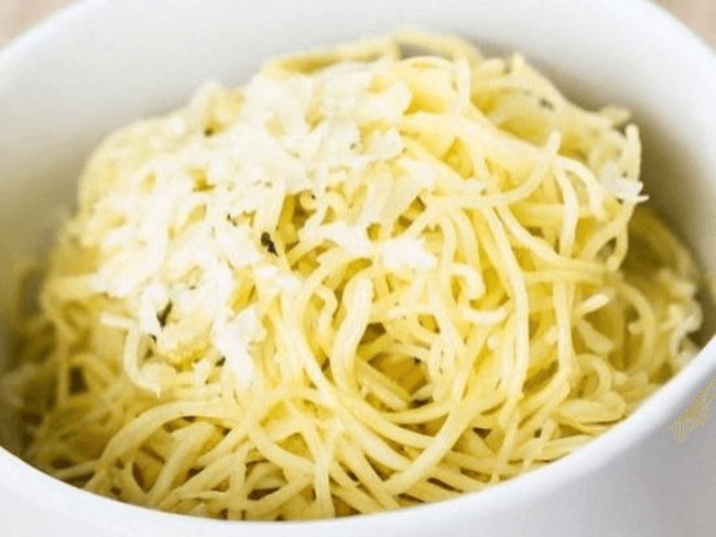 Kids Spaghetti Butter & Cheese