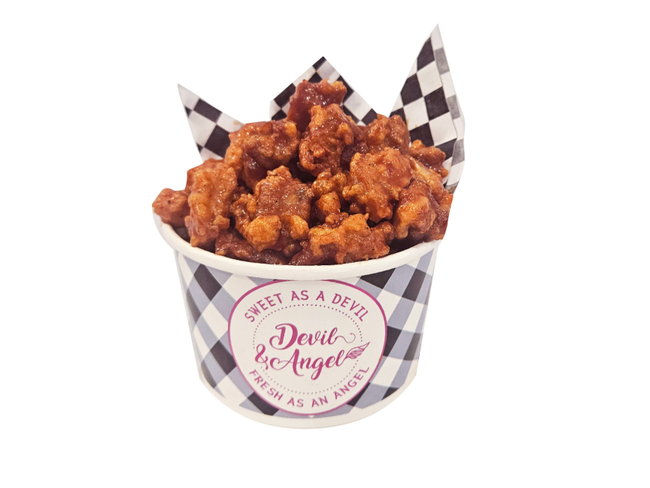 Soy Garlic Popcorn Chicken