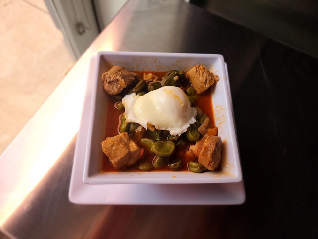 Green Fava Stew