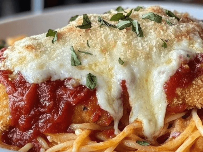 Eggplant Parmigiana - Dinner