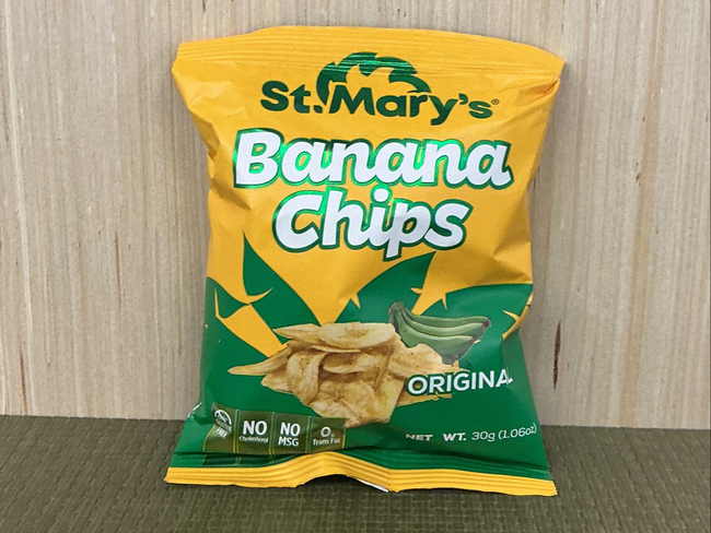 St. Mary's Banana Chips 30g