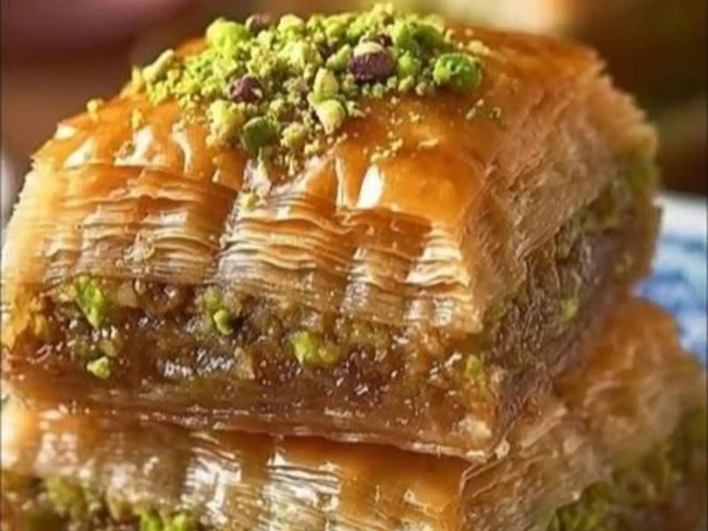 Pistachio Baklava