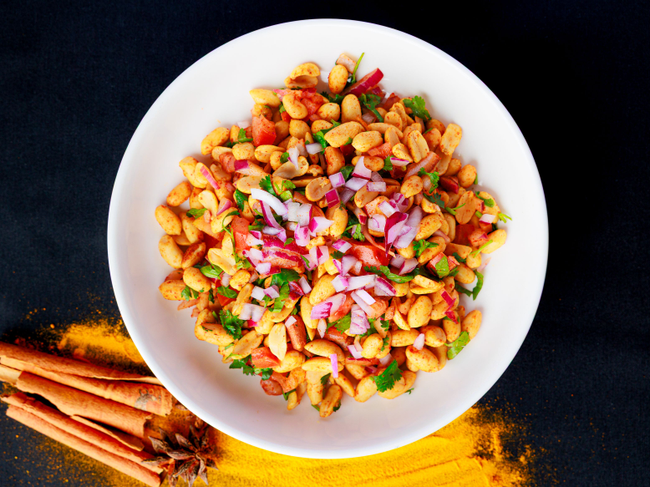 SPV9. Masala Peanut Chaat