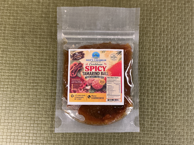 Dave's Caribbean Spicy Tamarind Ball 3oz