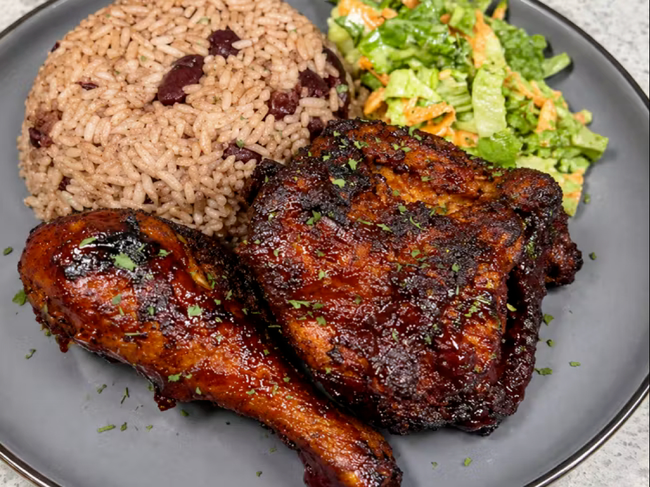Bar-B-Fried Chicken Plate