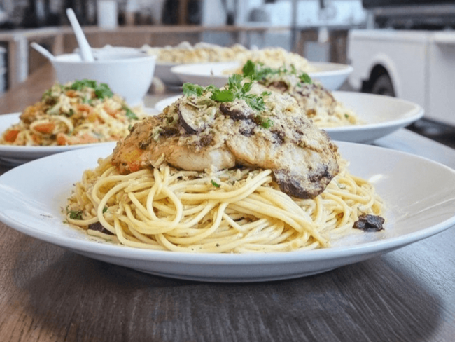 Pollo Alla Marsala - Dinner