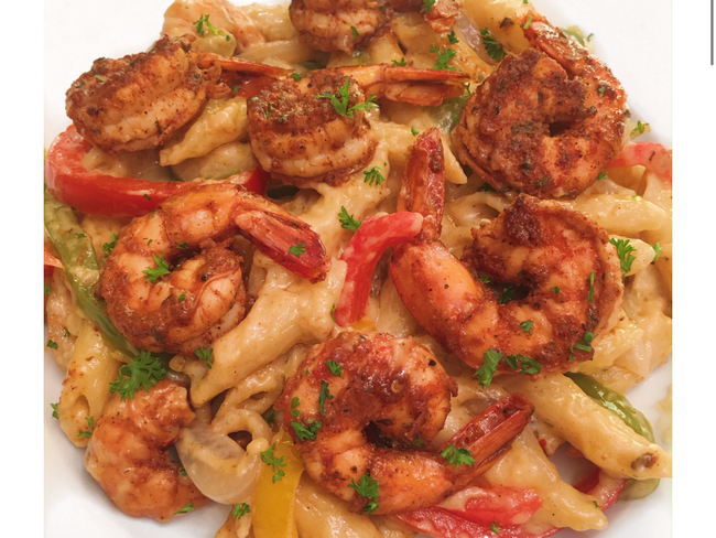 Shrimp Rasta Pasta