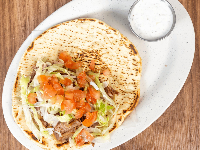 Barbacoa Pita Sandwich