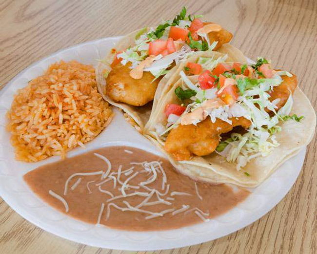 Fish Taco Plate
