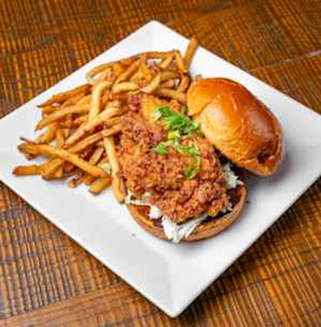 Honey Butter Fried Chicken Sandwich