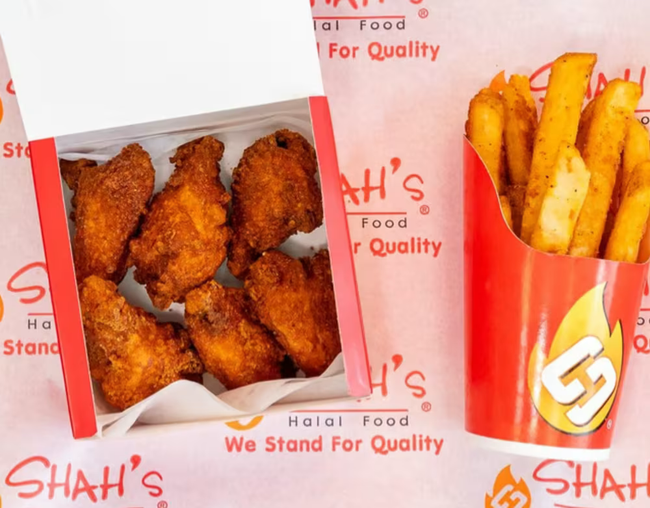 Party Wings + Fries