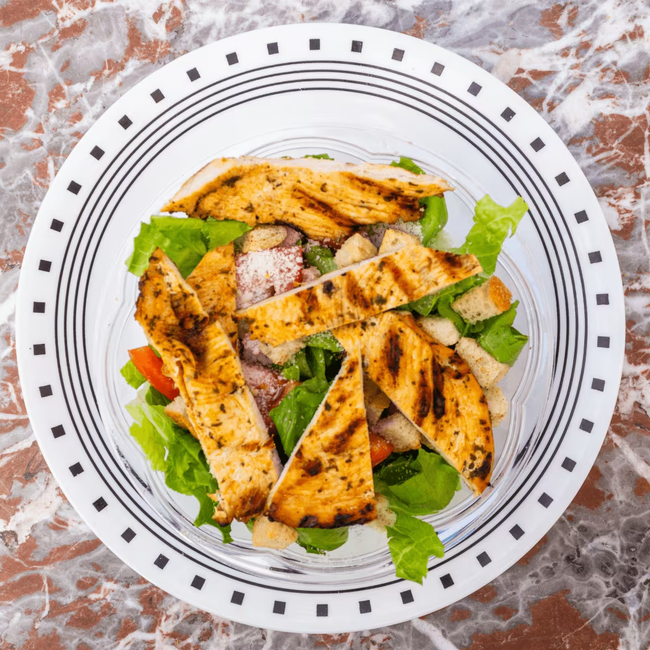 Caesar Salad with Grilled Chicken