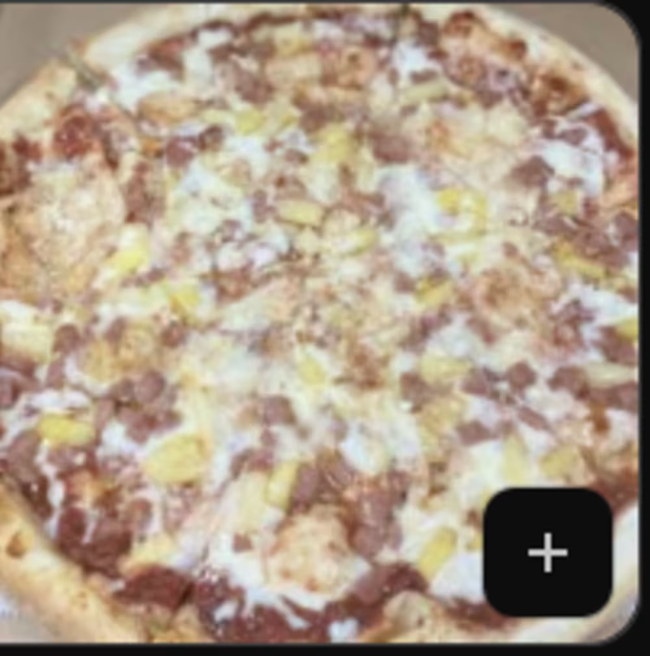 Hawaiian Pizza (Large)