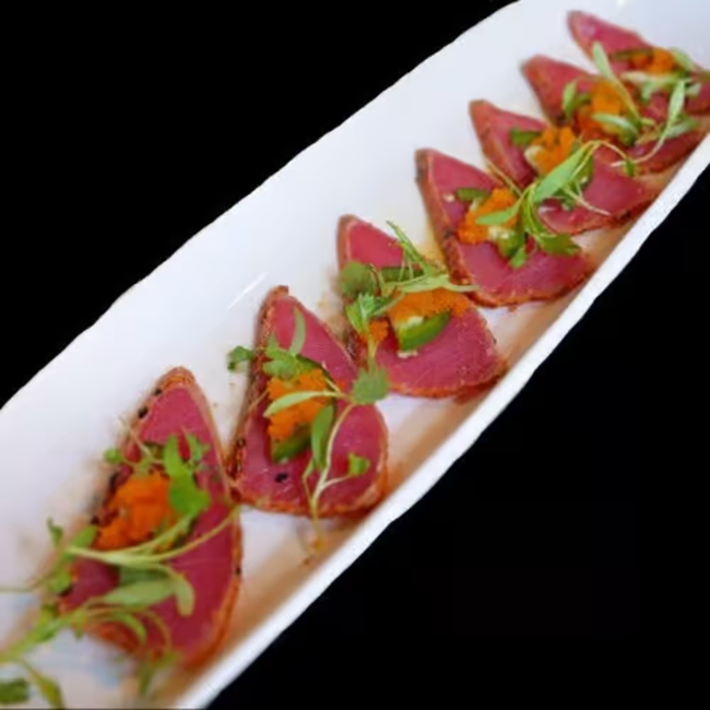 Carpaccio Peppered Tuna