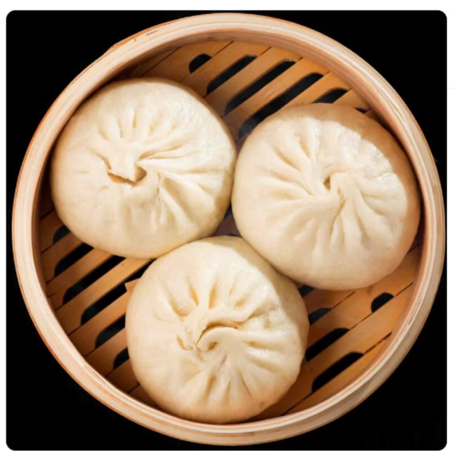 Steamed Buns (3 Pieces)