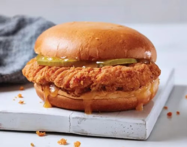 Cajun Chicken Sandwich - Krunch Box