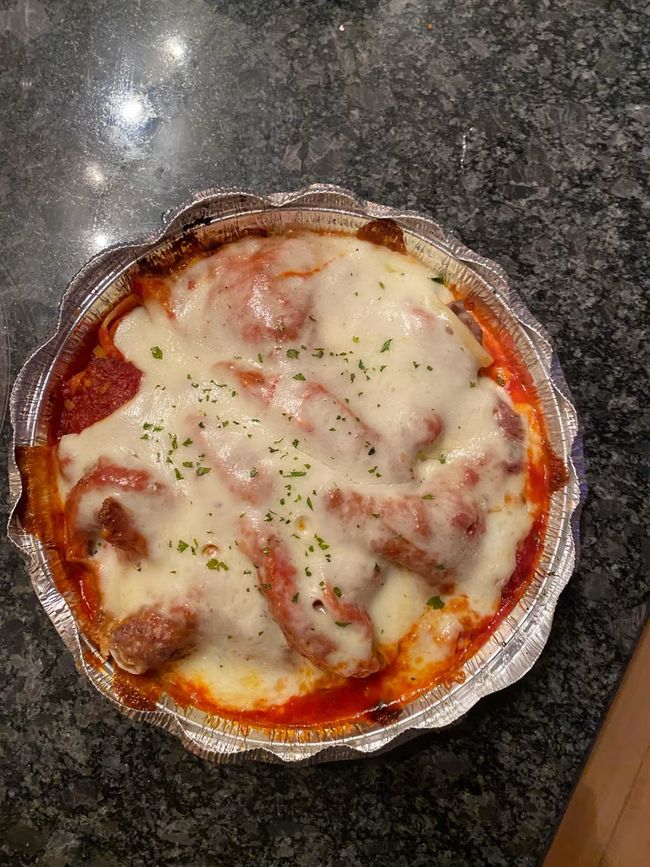 Breast of Chicken Parmigiana
