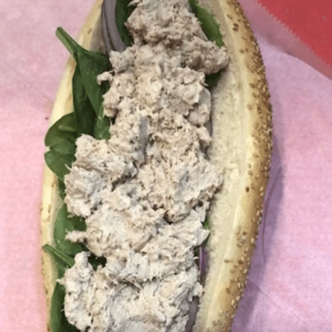 Tuna Salad Roll Sandwich