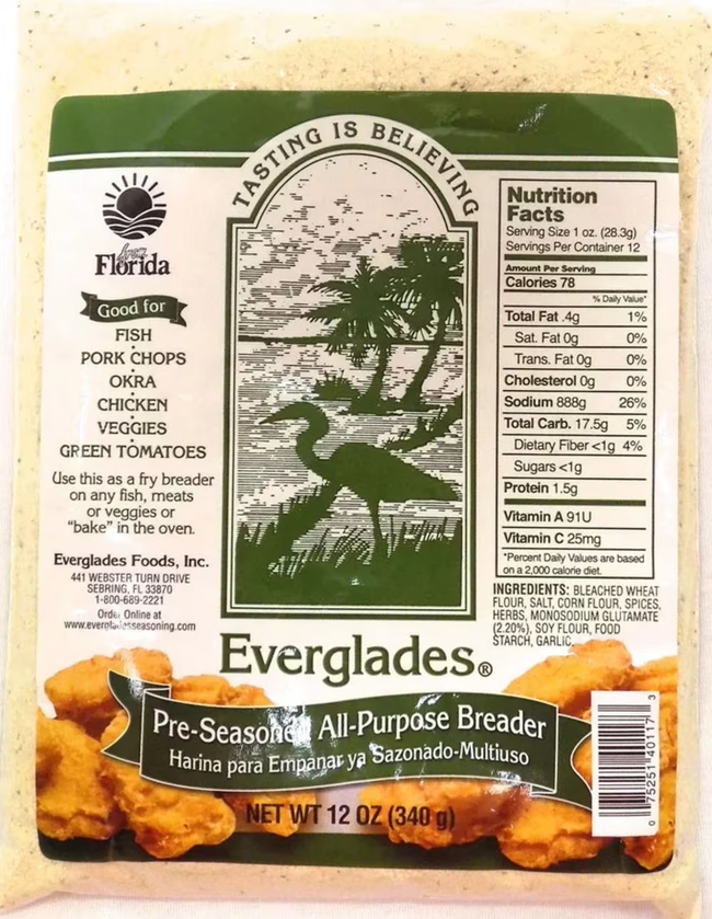 Everglades Breading 12 oz