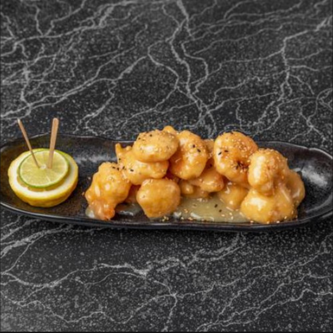 Golden Honey Shrimp