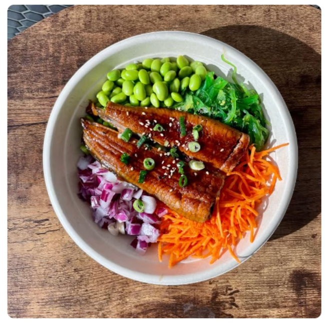 Unagi (Grilled Eel) Bowl