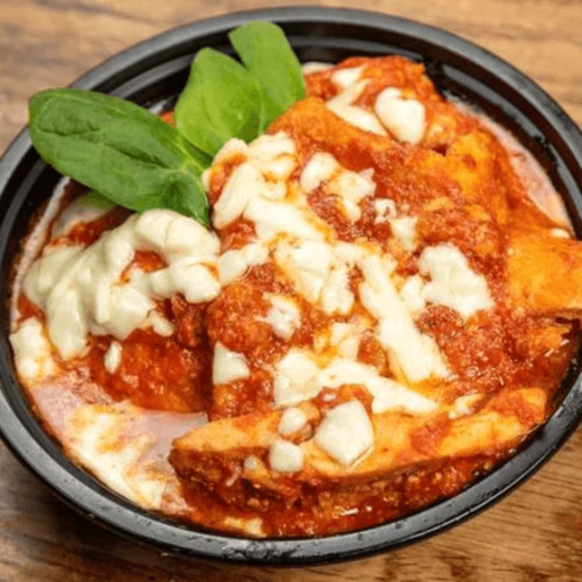 Chicken Cutlet Parmigiana - Dish