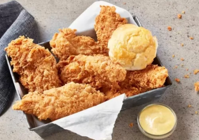 Tenders(4pc)+Biscuit(1pc)
