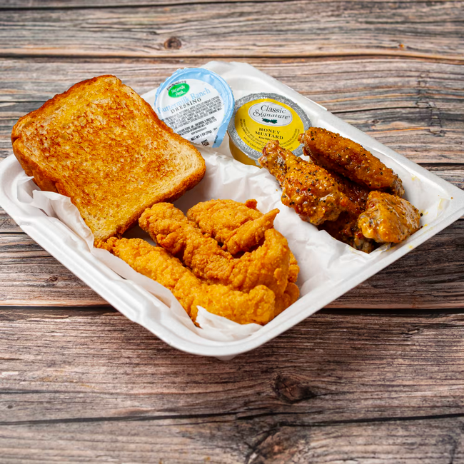 Wing and Tender Combo (Includes Fries & Drink)
