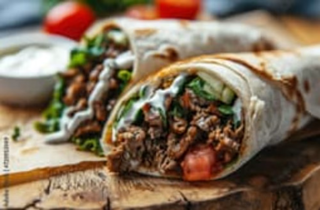 Brown Stewed Wrap