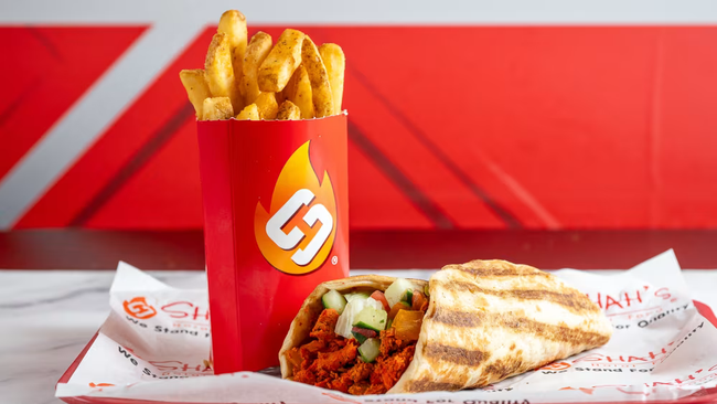 Chicken Gyro + Fries